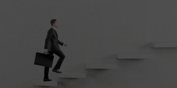 chiếc thang, người đàn ông